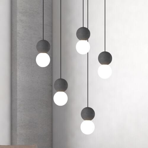 Nordic glass ball crystal crystal hanging lamp chandelier ceiling lamparas de techo colgante moderna hanging lamp dining room