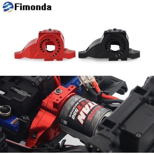 TRX-4 Aluminum Motor Mounted Gearbox Radiator Upgrade Parts for 1/10 RC Tracked Traxxas TRX4 Defender Mustang #8