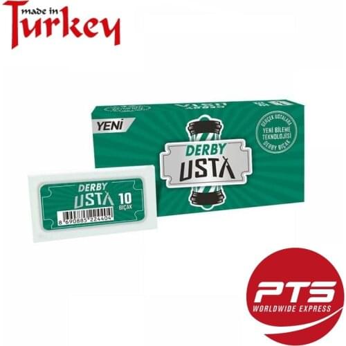 Turkish New Derby Master Double Edge Shaving Razor Blades for Men Face Care Classical Stainless Steel Smooth Shaving To Shaver