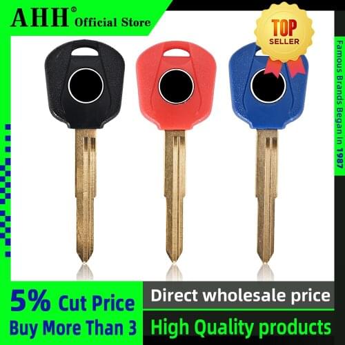 AHH Motorcycle Key Uncut Blank Replacement For Honda CB600 CB800 CB1300 CBR600RR CBR893 CBR929 CBR1000RR CBR1000 CBR900RR VTEC