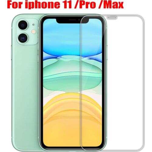 Protective glass on iPhone X XS 11 Pro Max XR 7 8 6s Plus screen protector Protection Tempered glass For iphone 11 Pro Max glass