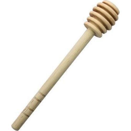 1pc Wooden Honey Spoon Coffee Stir Bar Honey Dipper Stick For Honey Jar Long Handle Mixing Stick Stirring Rod Party Supplies