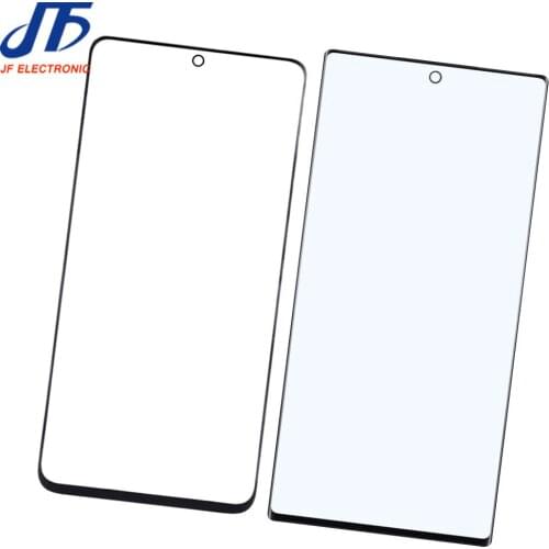 10Pcs Front Outer Glass Lens Replacement For Samsung Galaxy Note 20 Ultra N985 Note20 N980 Touch Screen Panel Lens
