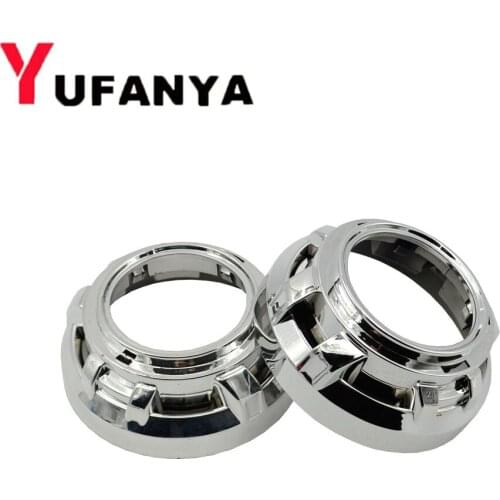 3inch H4 Easy Install Koito Q5 Bi-xenon hid projector lens DRL Angel Eyes shroud Mask LHD RHD hid headlight projector lens