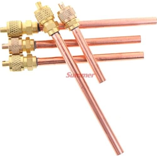 10pcs/lot Valve Stem Stem Strong Mayitr Metal Core AC Air Conditioner Refrigeration Access Practical