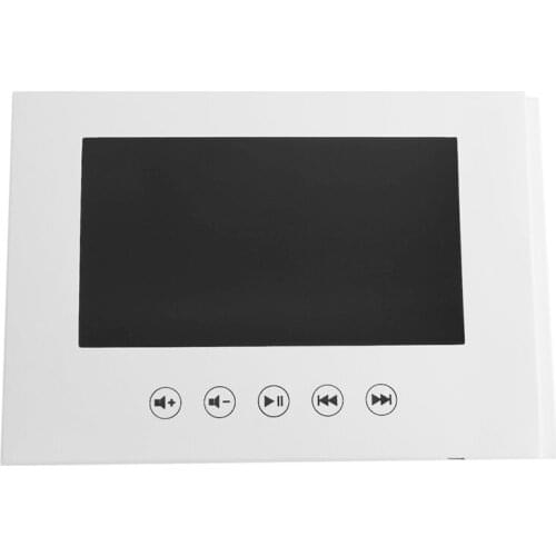7 Inch New Video Brochure Cards for Presentations Digital Advertising Player 7 Inch Screen Video Greeting