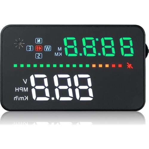 A3 HUD Universal Car Head Up Display GPS Satellite Speed Projector Auto Digital Car Display for All Car