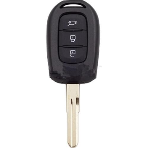 DAKATU 3 Buttons car Key Case for Renault Scenic Master Megane Duster 2016 2017 Logan Clio Remote Car key shell case
