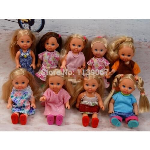 10 Items SIMBA Kelly dolls with Pretty Dress Clothes Different style Baby Toy Free Shipping Girls Birthday Gift New 2014