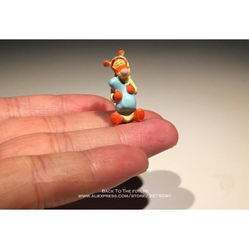 Disney Winnie the Pooh Tigger 2.5cm mini doll Action Figure Anime Decoration Collection Figurine Toy model for children