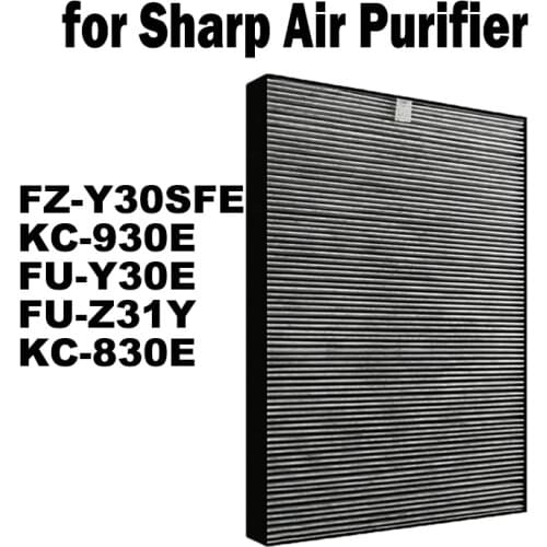 FZ-Y30SFE for Sharp FU-Y30EUW KC / FU-Y180SW GD10 GB10 DD10 Air Purifier H13 Hepa Filter Replacement