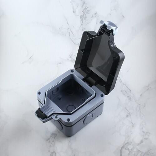 IP66 Outdoor weatherproof box for socket waterproof Protected against Splashing Water