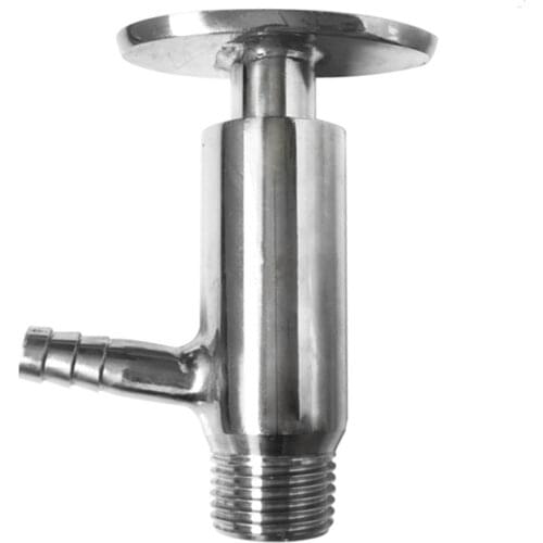 1/4" 3/8" 1/2" 3/4" 1" BSPT Male 10mm Hose Barb SUS 316L 304 Stainless Steel Sampler Sampling Valve Manual Handle Homebrew Beer