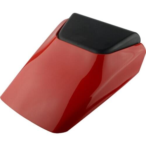Red Motorcycle Rear Tail Pillion Passenger Hard Seat Cover Cowl Fairing Seat for Yamaha YZF 600 R6 1998 1999 2000 2001 2002