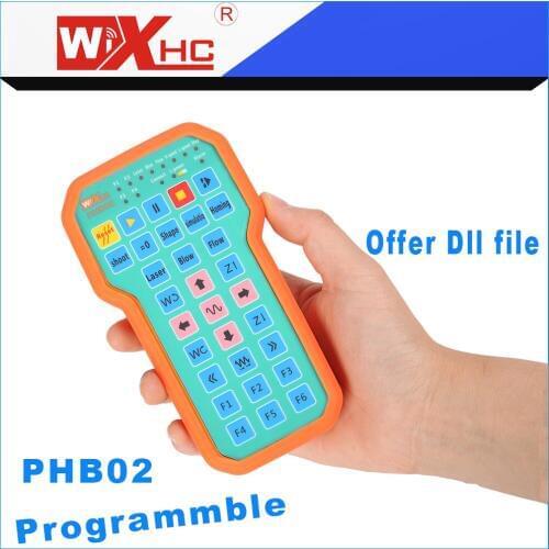 Laser cutting machine used programmable Key type wireless CNC pendant PHB02