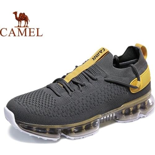 CAMEL Sports Running Shoes Men Air Cushion Shoes Mens Sneakers Male Outdoor Jogging Shoes Мужские кроссовки спортивная обувь