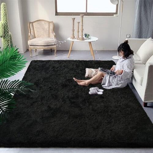Soft Fluffy Shag Area Rugs for Living Room Rectangular Home Decor Shag Rug Kids Room Nursery Rug Modern Floor Carpet Bedroom Rug