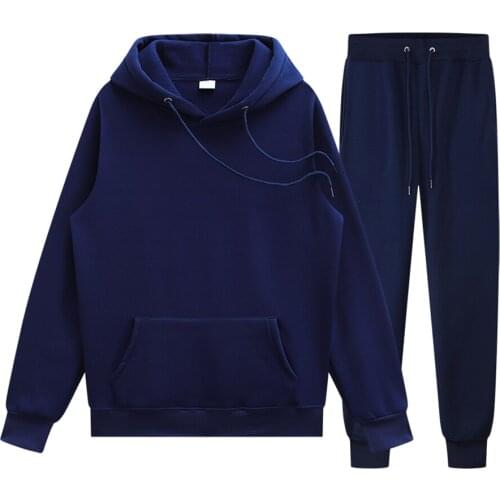 Mens Womens Oversize Hooded Pullover Sweater Long Sleeve Hoody Womens Couple Hoodies Sweater Suit Sweatsuit Paired Clothes