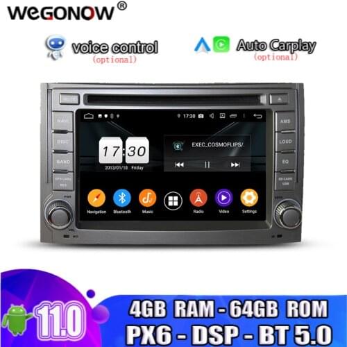 PX6 HD Android10.0 For Hyundai H1 2011 2012 8 Core 64GB ROM Car DVD Player GPS Navi Radio wifi 4G Bluetooth 5.0 DVR camera TV