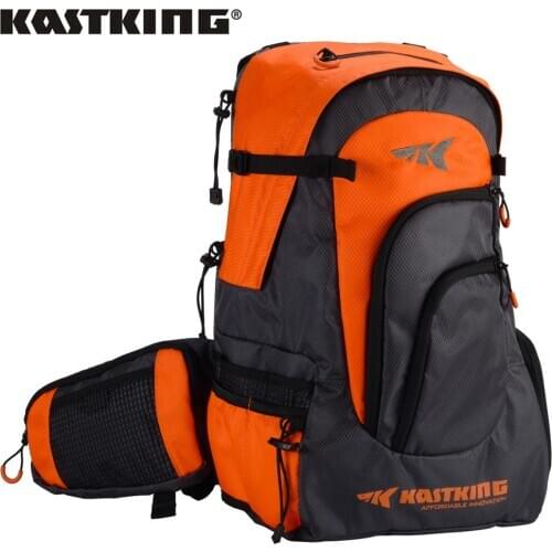 KastKing Day Tripper Backpack Tackle Bag Lure Fishing Multi-Function Shoulder Bag for Outdoor Travel Waterproof Bike