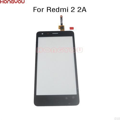 Touch Screen Sensor LCD Display Digitizer Front Outer Glass Front Panel 4.7" For Xiaomi Redmi 2 2A Prime Pro