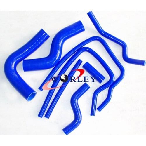 Silicone Radiator BLUE Hose for Subaru Impreza Wrx/Sti GC8/EJ20 Ver 3-6 1996-2000