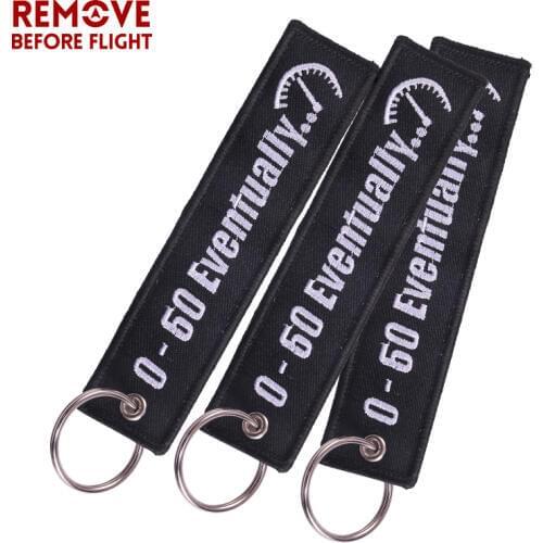 3 PCS/LOT 0-100 Evenrually Motorcycle Keychain Wholesale Keychains for Cars llaveros Embroidery Key Fobs OEM Car Key Chain Rings
