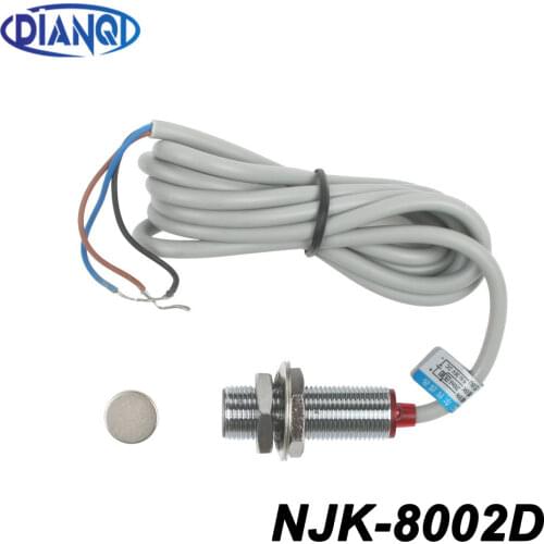 Magnet Inductive Proximity Sensor,NJK-8002D NPN NC Magnetic switch hall sensor induction Proximity Switch