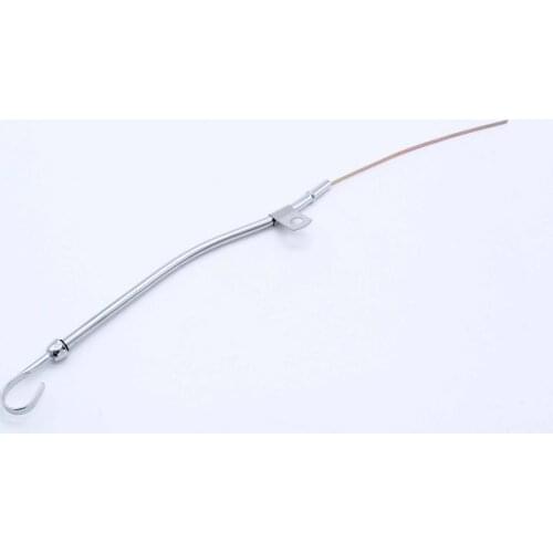 Engine Oil Dipstick Tube Dip Stick for 1965-1987 SB Ford Engine 260 289 302 347 351W Chrome Steel