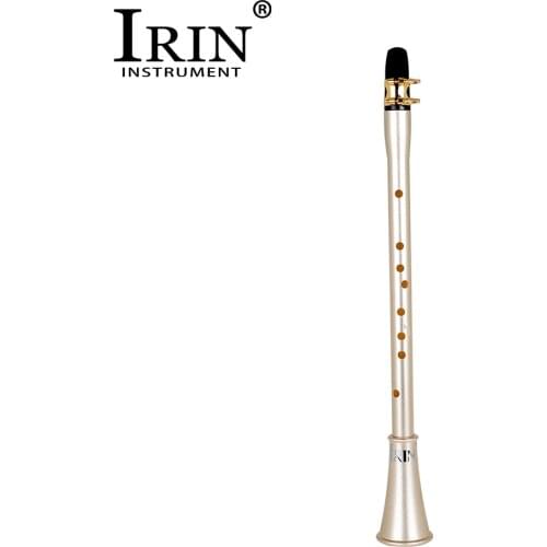IRIN Eb Key Mini Clarinet-Saxophone Woodwind Instrument Compact Clarinet Sax for Beginners With Carry Bag Music Accessories