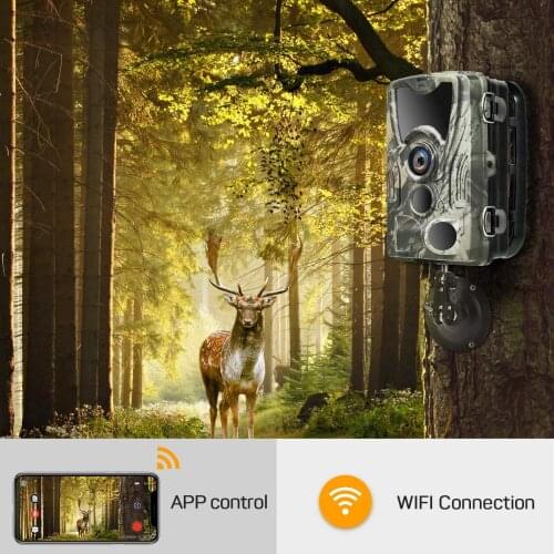Ourdoor Trail Camera 4K HD 48MP 940nm No Glow IR LED Night Vision Motion Activated Waterproof Wildlife Hunting Cam 2.4" LCD
