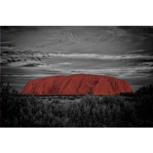 Ayers Rock Uluru Australia Art Film Print Silk Poster Home Wall Decor 24x36inch