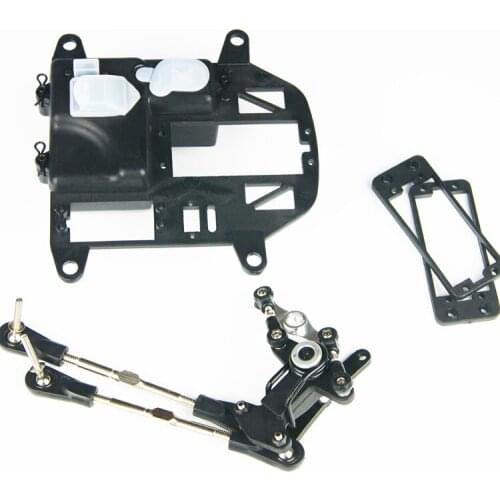 Symmetric Turn steering Radio Battery Box for HPI Rovan KM baja 5b 5t SS buggy truck