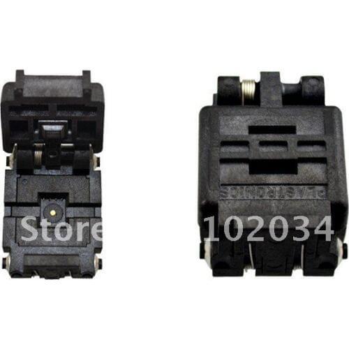 100% NEW Plastronics 08QN12T16050 QFN8 DFN8 IC Test Socket / Programmer Adapter / Burn-in Socket (08QN12T16050-L)
