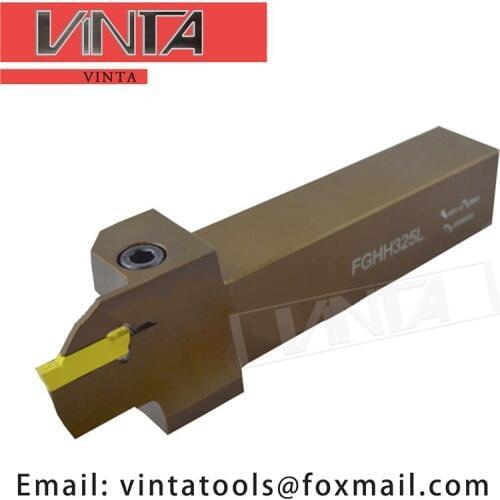 High quality FGHH320L double head grooved cutter bar grooving inserts tool holder bar