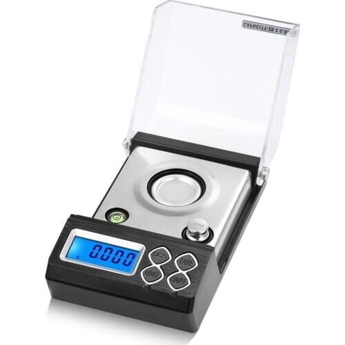 50g 30g 20g 0.001g High Precision Digital Scale Mini Electronic Balance Powder Scale Jewelry Scale with Tweezer Weighing Pan