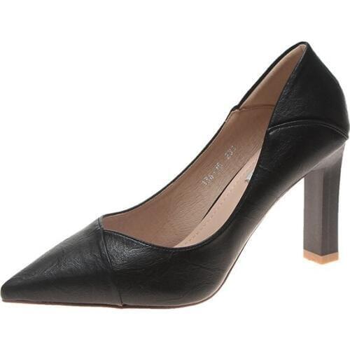 High Heels Female Fairy Wind Summer 2019 New Wild Womens Shoes Black Professional French Girl Stiletto Shoes