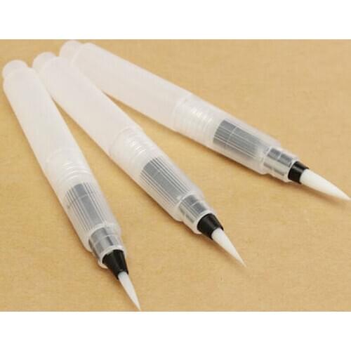 1pcs Markers Paint Brush Water Color Brush Refillable Soft Watercolor Brush Pen for Beginner Painting Drawing Art Supplies