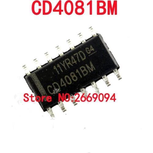 100PCS /200PCS HEF4081BT SOP HEF4081 SOP14 CD4081BM SMD CD4081 new original free shipping