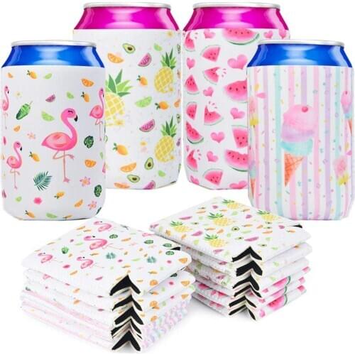 12pack Slim Can Coozie, Cooler Bags,Wine Bags Wine Cooler Wine Coasters Synthetic Collapsible Reusable Sleeves Soda Beer Caddies