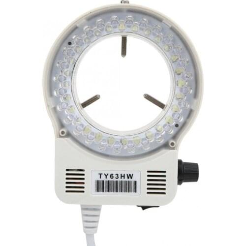 Digital Oscilloscope 56 LED Ring Light Industry Camera Adjustable Ring Lamp Stereo Microscopes Light Source US 110-240V Tripod