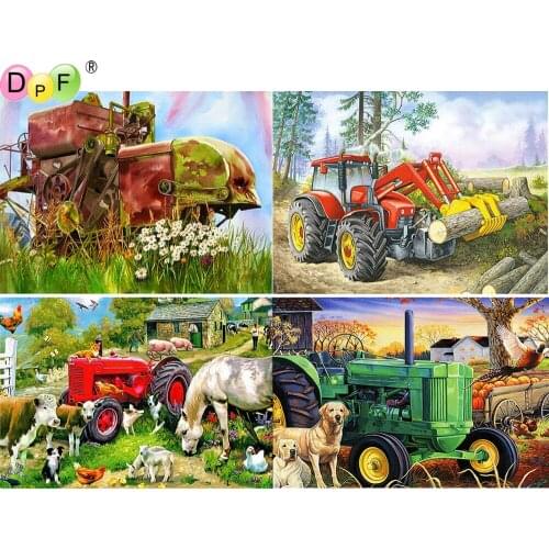 DPF 5D Round/Square full Diamond Painting Cross Stitch Crafts Diamond Embroidery Mosaic Needlework kits Home Decor