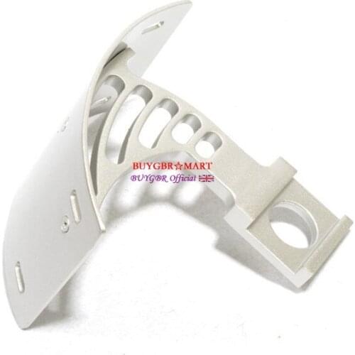 Chrome Motorcycle Side Mount License Plate Holder Curved Tag Bracket For Yamaha YZF-R6S YZF-R1 1998-2003 99 01 02 03 04 BUYGBR