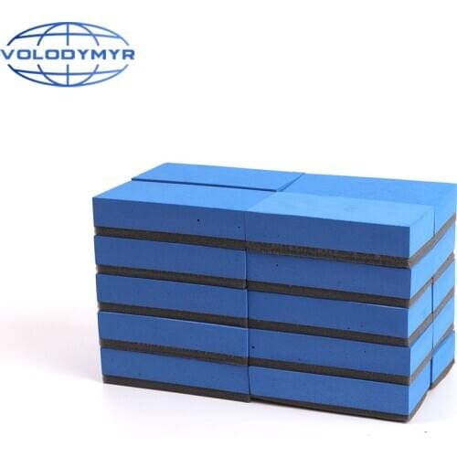 Ceramic Coating Sponge 20pcs Per Set for Car Paint Repair Nano Ceramic Glass Hydrophobic Coating Interior Clear Auto Care