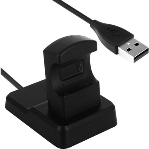 New Smart Watch Charger Safe Portable Replacement Charger Dock Stand Charging Cable Station Base For Fitbit Charge 4 Smartwatch