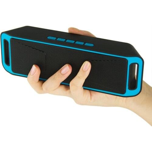 New Speakers Radio Stereo Outdoor Portable Subwoofer Wireless Outdoor For Computer Smart Phones MP3 USB FM Stereo