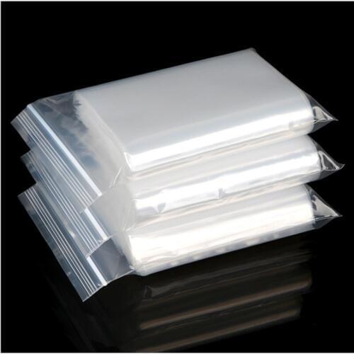 Clear Plastic Ziplock Reclosable Poly Seal Top Bags Coins/Jewelry bagSmall-Large zipper storage bag clear zip lock plastic bags
