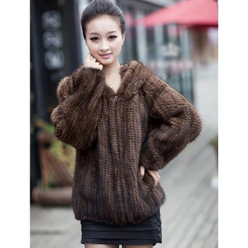 Шубы с капюшоном QIUSHAN China At AliExpress