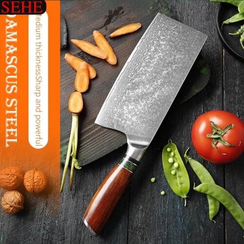 Chef Knife 67 Layer VG10 Damascus Steel Kitchen Knives Sharp Utility Cooking Cutting Vegetable Chef Knives Cuchillos De Cocina