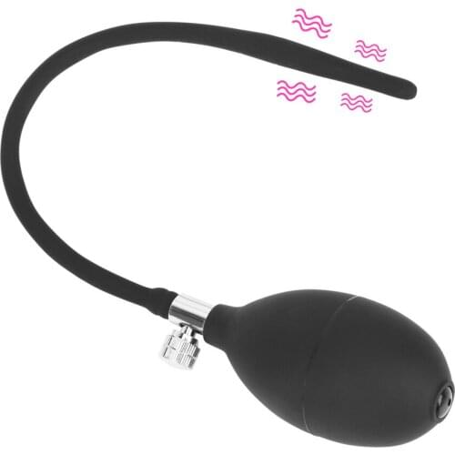 Silicone Inflatable Penis Male Urethral Plug Sound Catheter Sex Toys For Men Gay Erotic Dilators Adult Games